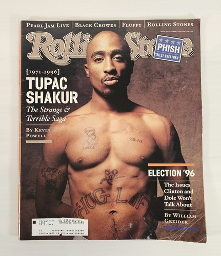 2pac rolling stone magazine - stone,