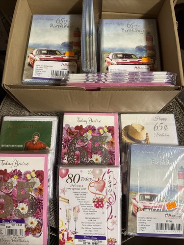 Joblot birthday cards - birthday,