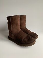 Ugg Australia Classic Short II Boots EU 41 UK 8.5 brown sheepskin shearling