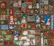 CREATE & CRAFT Christmas 3D STICKERS Tags Corners EPOXY QUALITY SCX Make Choice