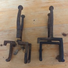 Antique Rare Cast Iron Mole Traps