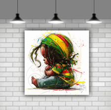 Jamaican Canvas Wall Art Print