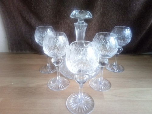 Ships style decanter with - ships, 5