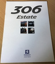 PEUGEOT Estate 306 Brochure September 1999 Ref MCP1377
