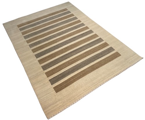 Gabbeh beige carpet 100 wool - carpet, 100%