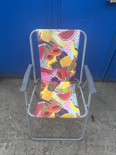 Vintage deck chair original - deck,