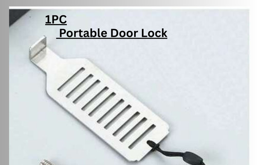 Portable door lock hardware - portable,