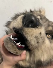 Handmade Realistic Wolf Mask