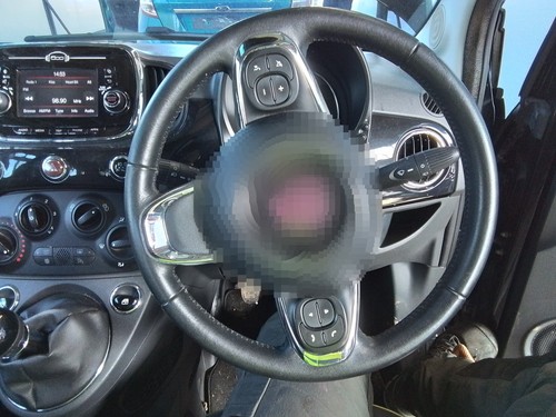 Steering wheel fiat 500 - wheel,