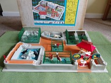 Britains Model Zoo 4712 Playset Vintage Rare Toy, Original Box, Animals, Cages