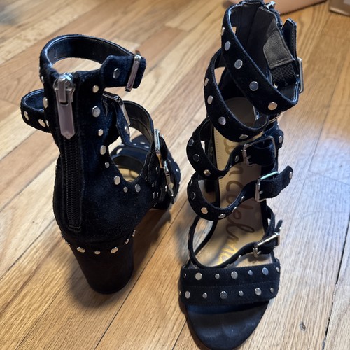 Sam edelman black suede - edelman,