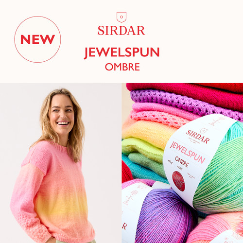Sirdar jewelspun ombre aran - jewelspun,