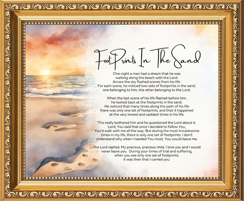 Footprints the sand it - footprints,