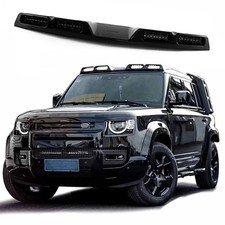 GLOSS BLACK FOR LAND ROVER DEFENDER 90 110 LED ROOF TOP LIGHT BAR DRL 2020-2023
