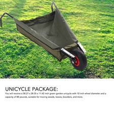 Collapsible Garden Wheelbarrow