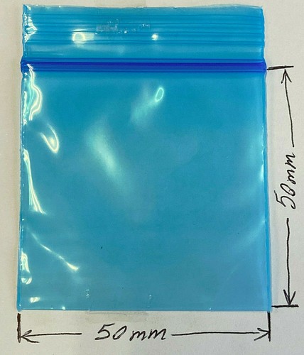 100 new 50x50mm blue small - 100,