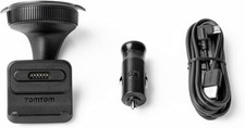 Tomtom Sat Nav Windscreen Mount Click-and-drive Plus Car Charger And Usb Cable 1