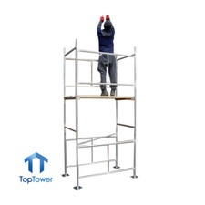Scaffold Tower, Boards Option 3.8m 4x2ft 6in x 12ft 6in WH DIY Galvanised Towers