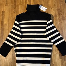 ZARA 2024 Black Cream Long