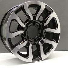 TOYOTA HILUX 18" GENUINE BLACK DIAMOND CUT ALLOY WHEEL RIM 426110KR30 X1