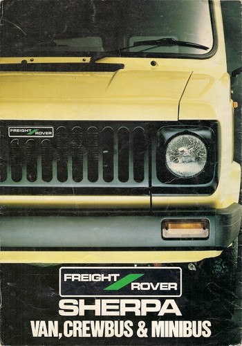 Freight rover sherpa 1982 1984 - sherpa, 1982-1984