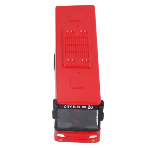 Bus model toy alloy red - model,