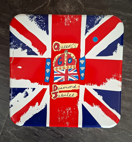 Union jack queen jubilee tin - queen,