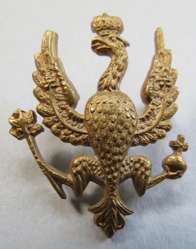 Military brass badge 14th - military,