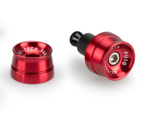 Puig red speed bar - ends, yamaha