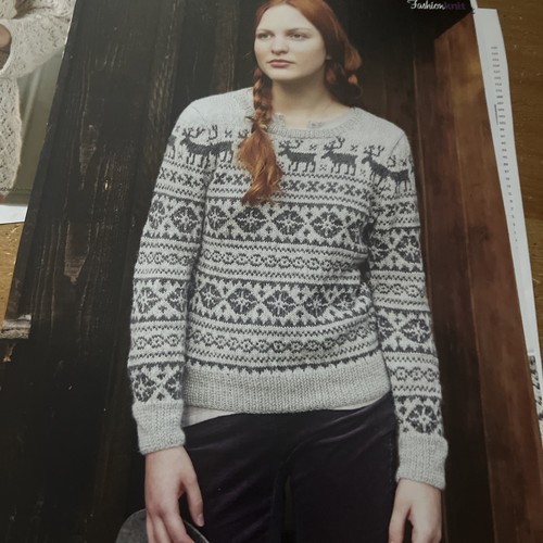 Christmas jumper knitting - jumper,