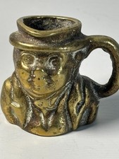 Vintage Mini Brass Mr Pickwick