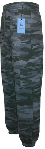 Mens elasticated cargo combat - elasticated,