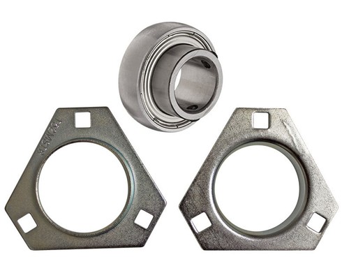 Axle bearing flangette kit - axle,