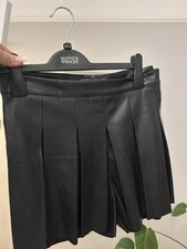 Primark Faux Leather Skort Size 14 Never Worn