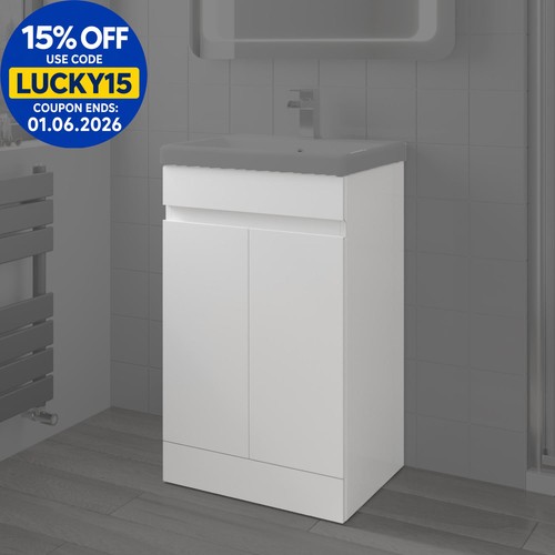 500mm free standing vanity - 500mm,