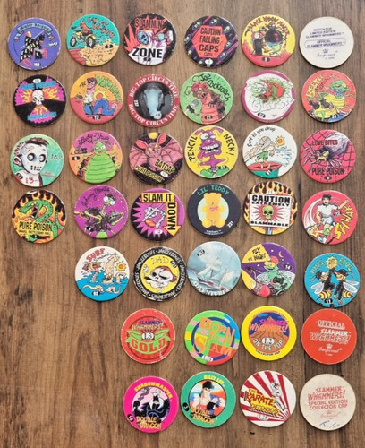 Whammer slammers pogs - slammers,