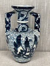 Vintage Spanish Talavera Vase