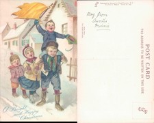 Children playing in snow