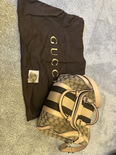 Gucci canvas web joy boston - gucci,