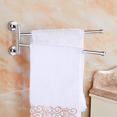 Swivel towel rail - swivel, chrome