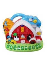 Vintage Rare Chicco Talking Animal Farm Musical Activity Bilingual Toy EN/FR