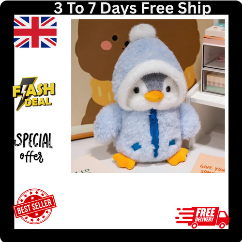 Cute penguin plush - cute, toy