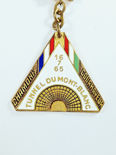 Keychain tunnel mont blanc - mont,