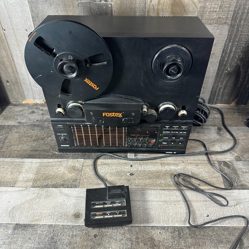 Vintage fostex model reel - fostex,