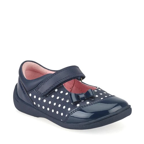 Start rite twizzle navy polka - start-rite,