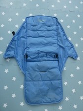 Silver Cross Zest COVER/ LINER/ Fabric Blue for Seat Unit Stroller