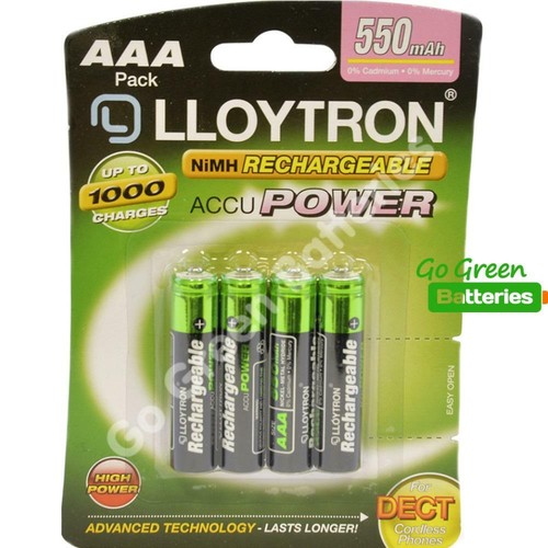 Lloytron aaa 550 mah - x,