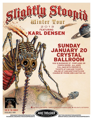 Slightly stoopid karl densen - slightly, /
