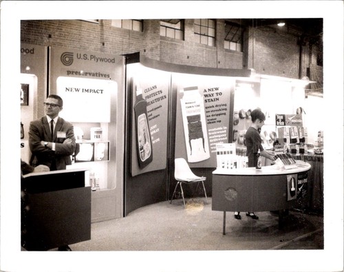 1960s plywood trade show - plywood,