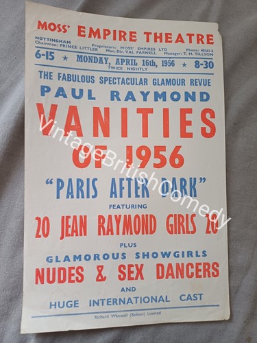 Rare paul raymond nude tableau - rare,